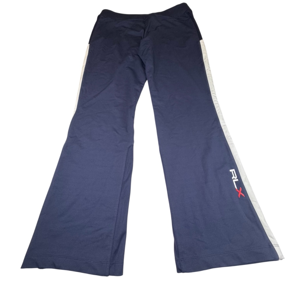 !!!!!! SOLD !!!!!!! Women XL Blue Activewear Stretch Wide Leg Pocket